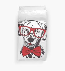 Funda nórdica Dalmatiner Hund Hipster Brille Und Fliege Geschenk