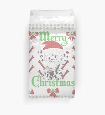 Funda nórdica Dalmatiner Ugly Christmas Hund Lustig Geschenk