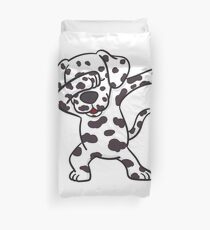 Funda nórdica Dalmatiner Welpe Hund Dabbing Dabbin Tanz Geschenk