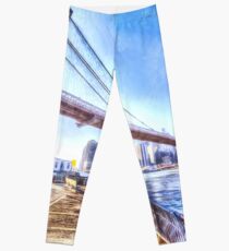 Legging Puente de Brooklyn, Nueva York, Arte