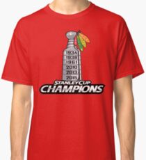 Chicago BlackHawks Stanley Cup Champions Classic T-Shirt