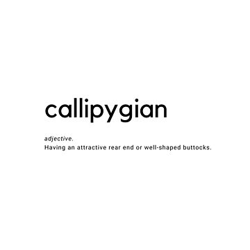 Callipygian Essential T-Shirt for Sale by MrRiddick