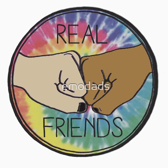 Real Friends: Stickers | Redbubble