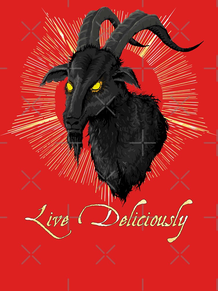 Black Phillip - Live Deliciously (The Witch) by forge22