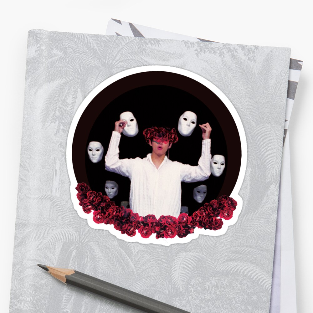 Bts V Taehyung Singularity Kpop Sticker By Keylaxoxo Redbubble