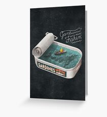 Gone Fishin' Greeting Card