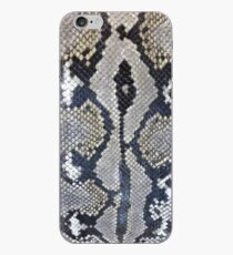 Python snake skin texture design iPhone Case