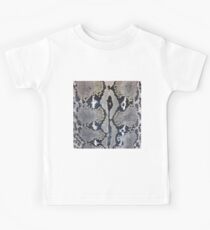Python snake skin texture design Kids T-Shirt