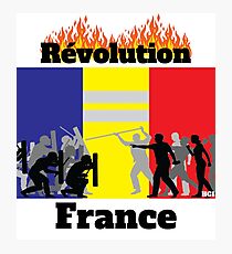 Lámina fotográfica Camiseta Revolution France - Camiseta France - Camiseta Vestes Jaunes - Camiseta Revolution - Camiseta Protest - Camiseta Protest - Camiseta Protest French