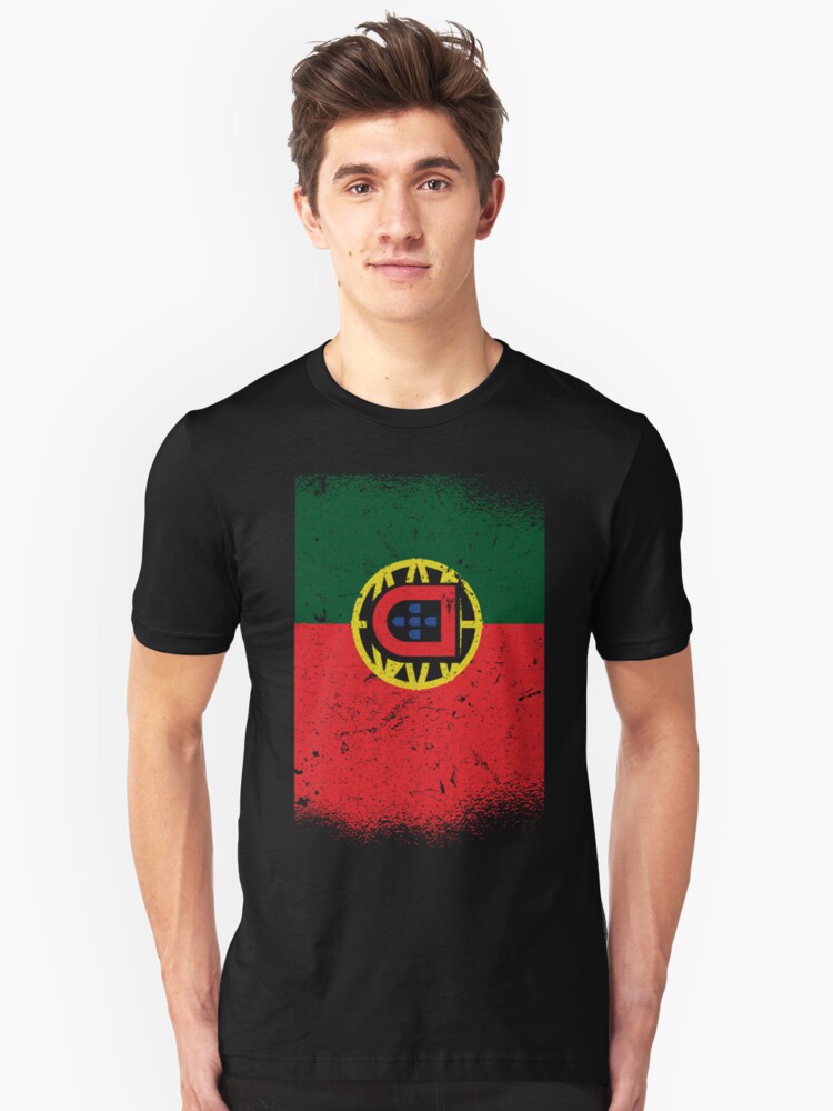 Portugal Flag Nation Country Flag Banner Gift T Shirt By Rueb