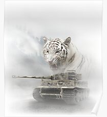 WW2 Tiger Tank Poster