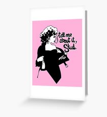 Tell me about it Greeting Card