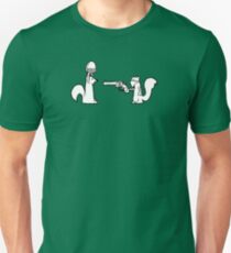 Squirrel robbery Unisex T-Shirt