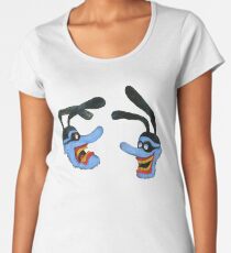 Gelbes U-Boot, Blue meaniens Premium Rundhals-Shirt