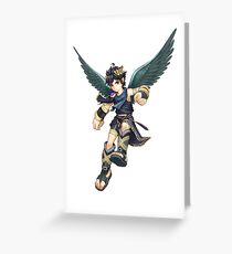 Kid Icarus - Dark Pit Greeting Card