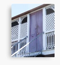 The lilac door Metal Print