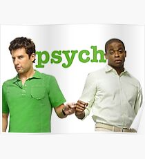 Psych- Fist Bump Poster