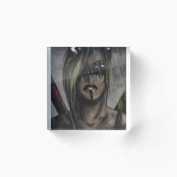 Downpour Acrylic Block