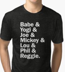 New York Yankee Legends - LIMITED Tri-blend T-Shirt