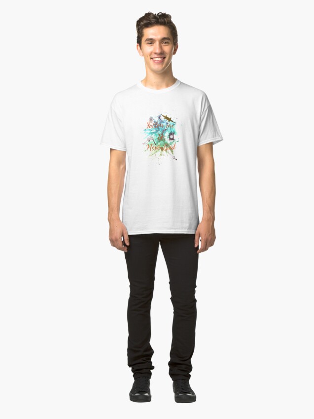 Alternate view of Follow me to Neverland Classic T-Shirt