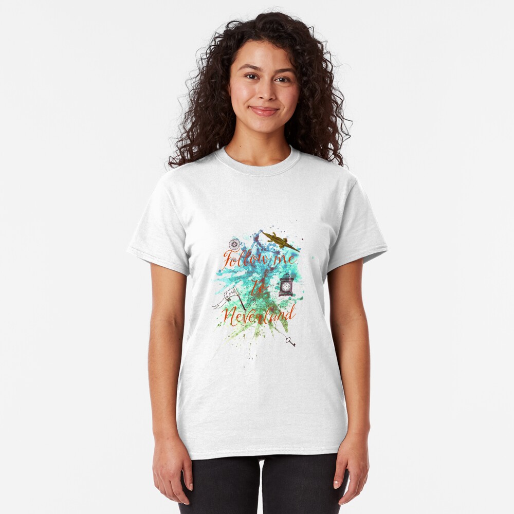 Follow me to Neverland Classic T-Shirt