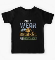 Schnorchel Liebhaber Kinder T-Shirt
