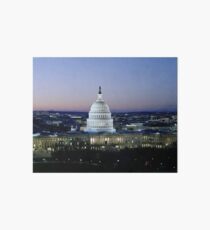 Capitol in Washington DC Art Board Print