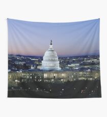 Capitol in Washington DC Wall Tapestry