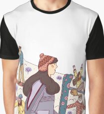 Girl, winter and snowboard Graphic T-Shirt