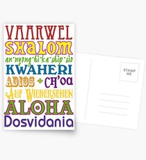 International Greetings! Postcards