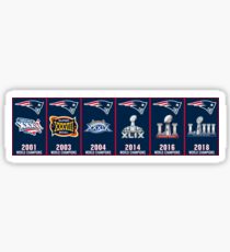 Pegatina Patriotas Super Bowls