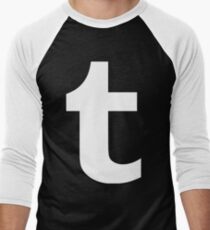 Tumblr Logo Men's Baseball ¾ T-Shirt