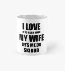 Skibob Funny Gift Idea For Husband I Love It When My Wife Lets Me Novelty Gag Sport Lover Joke Mug
