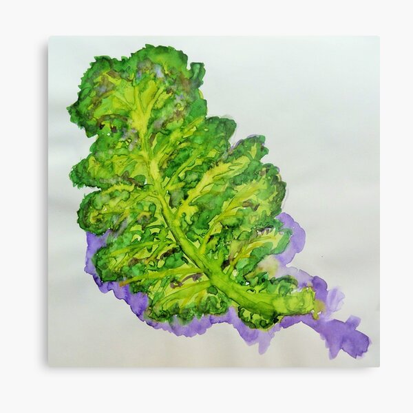 Kale Metal Print