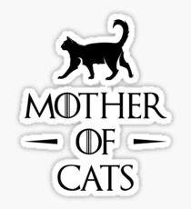 Mother of Cats Sticker