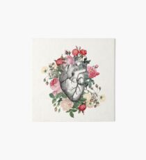 Roses for her Heart Art Board