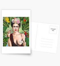 Frida con amigos Postcards