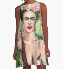Frida con amigos A-Line Dress