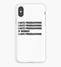 I Love Programming iPhone Case/Skin
