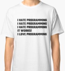 I Love Programming Classic T-Shirt