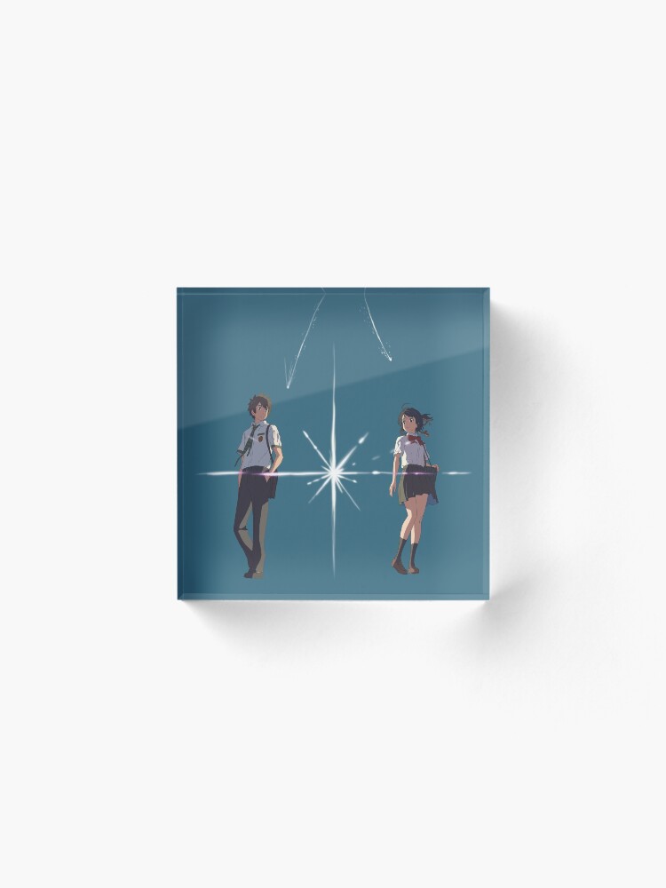 Alternate view of Kimi No Na Wa - your name Acrylic Block