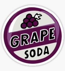 Grape Soda Pin Stickers | Redbubble