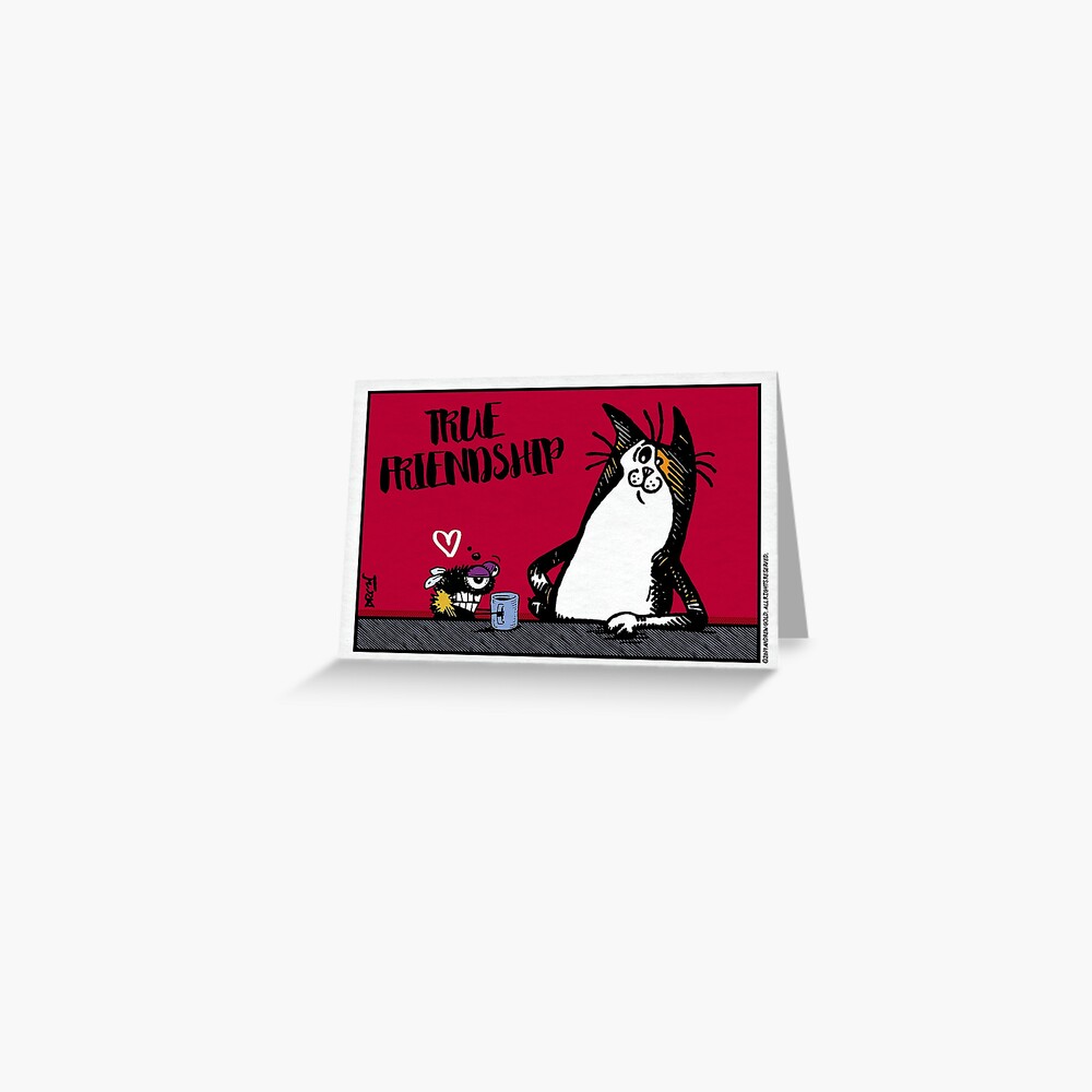 True Friendship Greeting Card