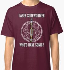 Laser Screwdriver. Who'd have Sonic? Classic T-Shirt
