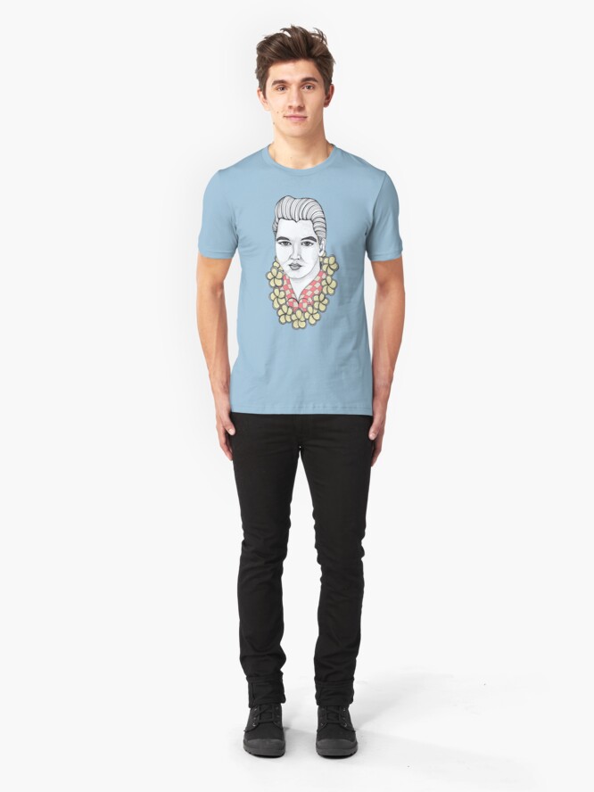 Alternate view of Blue Hawaii Slim Fit T-Shirt