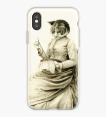 Victorian Cat Series 05 iPhone Case