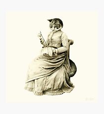 Victorian Cat Series 05 Photographic Print