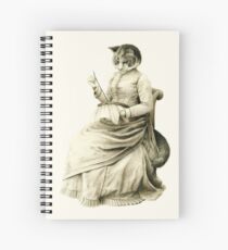 Victorian Cat Series 05 Spiral Notebook