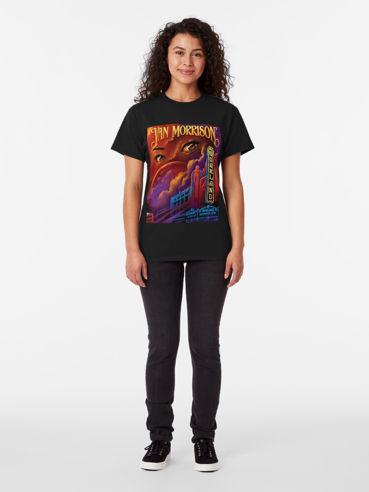 Vista alternativa de Camiseta clásica Furgoneta de edición limitada impresa Morrison cartel