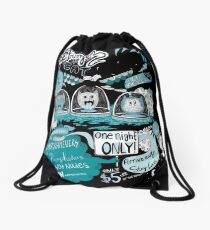 THE FROZEN CAT HEADS - LIVE! Drawstring Bag